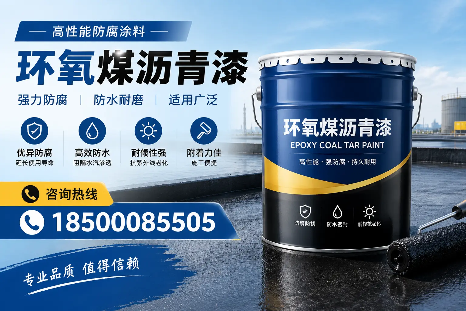 环氧煤沥青漆的主要成分与功能,陵水用户深度了解